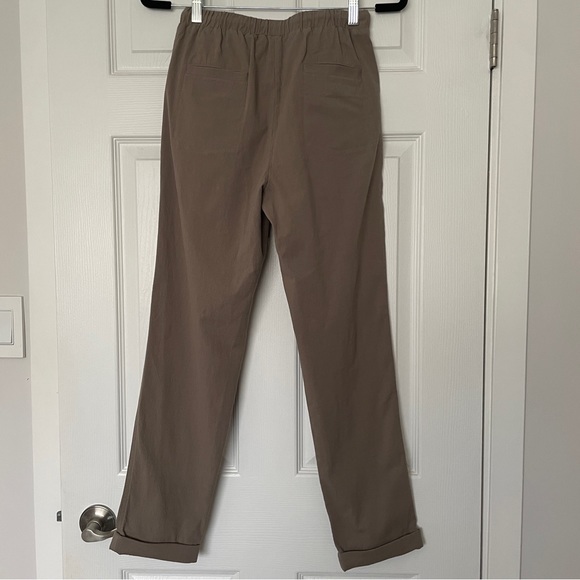 OAK + FORT Textured Cotton Pants - Picture 5 of 5
